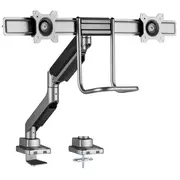 Equip Tischhalterung 17-32/2Tft 360 Gasfeder  9Kg silber lite Retail 650161 4015867236031 76169990