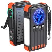 Extralink  Saules barošanas banka 20000Mah, 20W, dinamometra, indukcijas, lampa, lukturis Ex.96914 5904960296914 85078000
