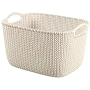 Grozs Knit L taisnstūris 19L 40X30X23Cm balts  0803670X64 3253923970029