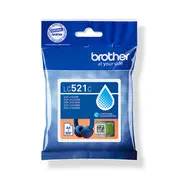 Aksesuāri un izejmateriāli Brother  Lc521C Cyan Inkjet Cartridge 4977766839204