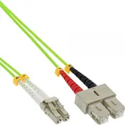 Inline optiskā šķiedras savienotājs Duplex Lc/Sc, 50/125Μm, Om5, 20M 88639Q  4043718272600
