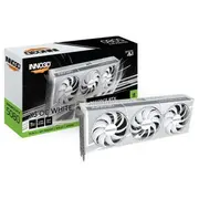 Vaizdo plokštė Nvidia Inno3D Rtx 5080 16Gb Gddr7 Pcie 5.0 3 ventiliatorių balta  N50803-16D7X-17605211 8886307700179 1002951206