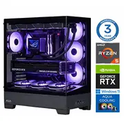 Intop Aqua Ryzen 5 9600X 32Gb Ddr5 1Tb Ssd M.2 Nvme Rtx5070 12Gb Win11  T207411550285 T250285Wh