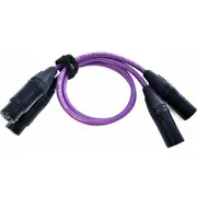 Kabelis Melodika Xlr x2 - 3M violet  05907609000194