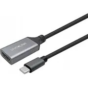 Usb kabelis Vivolink Hdmi sieviešu uz Usb-C  female to Cable 5704174933601