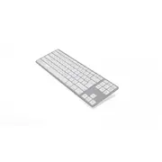 Keyboard aluminum Mac Tenkeyless Silver  Fk308S-Uk 833742006128 Kl-Mats-010