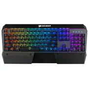 Klaviatūra Cougar Gaming Tastatūra Attack X3 Rgb Mehāniskā Cherry Mx silver  Cgr-Attack-X3-Rgb 4715302449681