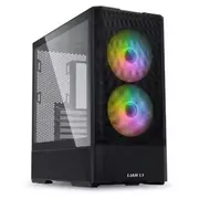 Lian Li Lancool 207 Pc Gehäuse, Midi-Tower, Atx, Tempered Glass - Black  Geli-963 4718466015839 207Rx