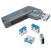 Logilink Au0043 Usb porta bloķētājs  4052792045123 Ka-Usb-Lgl-082