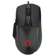 Lorgar Jetter 357, gaming mouse, Optical Gaming Mouse with 6 programmable buttons, Pixart Atg4090 sensor, Dpi can be up to 8000, 30 million times key life, 1.8M Pvc Usb cable, Matt Uv coating and Rgb lights 4 Led flowing mode, size124.9071.65  Lrg-Gms357 5291485009366