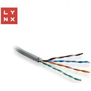 Lynx Utp kabelis Cat5E, Pvc Eca, pilnībā vara, iekšējais, Grey, kaste 305M  Lx-Sld-Utp5E-Pvc-Gr 8591205721088