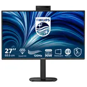 Monitors Philips 3000 sērija 27B2U3601H/00 dators monitors 68,6 cm 27 2560 x 1440 px Quad Hd Lcd Black  8721038007299