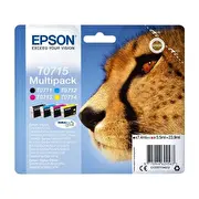 Patrone Epson T0715 4Er-Pack black  color C13T07154012 8715946624563 epin0715407