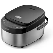 Philips Mini rīsu vārāmais Hd3093/80 3000 sērija 600 W 0.85 L 8 programmas Black/Stainless Steel  8720389055300