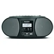 Radioatskaņotājs Technisat Digitradio 1990 Black, Dab, Fm, Bluetooth, Cd  0000/3952 4019588039520