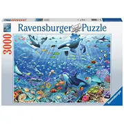 Ravensburger puzle Krāsainā zemūdens izklaide 3000 gab.  17444 4005556174447
