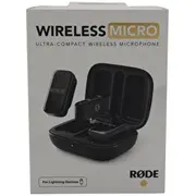 Rode Wireless Micro Lightning Black  Wimicrol 698813014866
