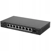 Ruijie Reyee Rg-Es209Mg-P  Gudrais slēdzis, 9 porti, 8X2,5Ge, 8Xpoe, 130W, 1X10Ge Sfp, Cloud 6976915003327