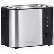 Severin automātiskais grauzdiņš At 2589 Nerūsējošais tērauds/black, 800 W, 2 šķēles  4008146022517