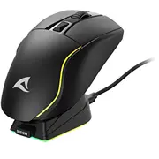 Sharkoon Skiller Sgm50W Black, inkl. Ladestation  4044951040230