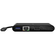 Stacija/Replikators Belkin multimediju adapteris Usb-C Avc005Btbk  745883799121