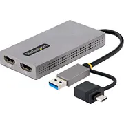Stacija/Replikators Startech Usb-C/A 107B-Usb-Hdmi  0065030894012