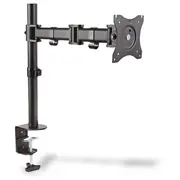 Stojak biurkowy pojedycz z zaciskiem, 1Xlcd, max. 27, 8Kg, uchylno-obrotowy 360 Pivot  Da-90361 4016032424819 Ajassl000000022