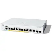 Switch Cisco Catalyst 1300-8Fp-2G - L3 managed 8 x 10/100/1000 Poe  2 Combo Gigabit Sfp/Rj-45 do montażu w racku 120 W C1300-8Fp-2G 889728522021