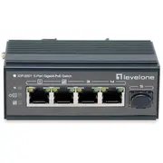 Levelone Industr.poeSwitch 4Xge Poe/1Xsfp 240W unman.Metall  Igp-0501 4015867196625 85176200