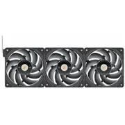 Ventilators Thermaltake Toughfan Ex14 Pro 3 komplekti Cl-F172-Pl14Bl-A  4713227539401