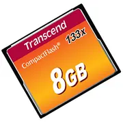Atmiņas karte Transcend 133X Compact Flash 8 Gb Ts8Gcf133  760557810322
