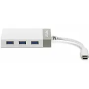 Trendnet Usb-C centrmezgls ar Gigabit Ethernet un 3X Usb 3.0  Tuc-Etgh3 0710931180169 84718000