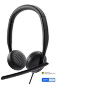 Vadu austiņas Dell  Headset Wh3024 Built-In microphone Usb-C, Usb-A Black 520-Bbdh 5397184791554