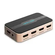 Vention Hdmi Sadalītājs 1In4 Out / 4K30Hz 1.4 Dc 5V Barošana metāla korpuss  Accg0-Eu 6922794759213