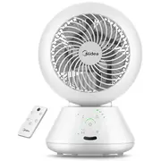 Ventilators Midea Fan  Mdf24Jrw Turboforce Galda ventilators White 5 ātrumu līmeņi Svārstīšanās Tālvadība 6939924857268