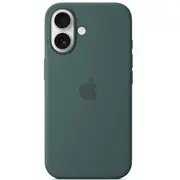 Apple Original iPhone 16 Silikon Case mit Magsafe - Seegrün  Myy83Zm/A 0195949885082