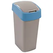 Atkritumu spainis Flip Bin 45L sudraba/zils  0802172734 3253922172158