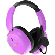 Austiņas Hator Spēlētāju bezvadu austiņas Phoenix 2 Wireless violetas  Esh42 8721249230899