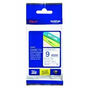 Biroja izejmateriāls Brother  Tze223 9 Blue On White 4977766685146