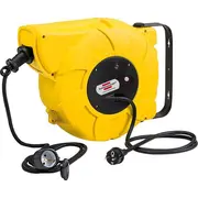 Brennenstuhl automātiskā kabeļu spole Yellow 162M Ip44  1241000300 4007123616671