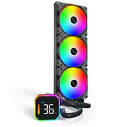 Montech Hyperflow Digital 360 Black  B 4710562746174