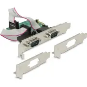 Delock Pci Express Card  2X Seriell Rs-232 Higspeed 921K 89641 4043619896417 84718000