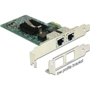 Delock Pcie  2 x Gigabit Lan 89944 4043619899449