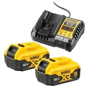 Dewalt Zasilacz Dcb1104P2 ładowarka Dcb1104  2X akumulator Xr Li-Ion 18V 5Ah Dcb184 Dcb1104P2-Qw 5035048790045