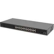 Digitus Switch 24 Port L2 Managed Gigabit Ethernet Poe  Dn-95359 4016032486503 85444210