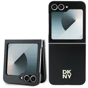Dkny Dkhczf6Psmcslk Z Flip6 F741 Black ādas Matal Stack Logo viedtālrunis  3666339322960