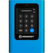 Dysk zewnętrzny Ssd Kingston Ironkey Vault Privacy 80 7.68Tb Blue Ikvp80Es/7680G  740617341409