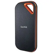 Sandisk Extreme Pro Portable Ssd V2 4 Tb, Externe Black/Orange, Usb-C 3.2 Gen 2X2 20 Gbit/S  Sdssde81-4T00-G25 0619659184735