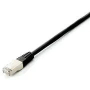 Equip Patchkabel Cat6A  5X S/Ftp 2Xrj45 5.00M Black Plat 645694 4015867228548 85444210