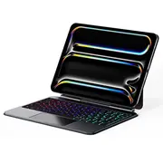 Aizsargvāciņš ar tastatūru Dux Ducis Mk sērija iPad Pro 11 2024 - Black  Dds2211 6971824156133